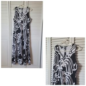 TALBOTS Sleeveless Maxi Summer Dress, Size M